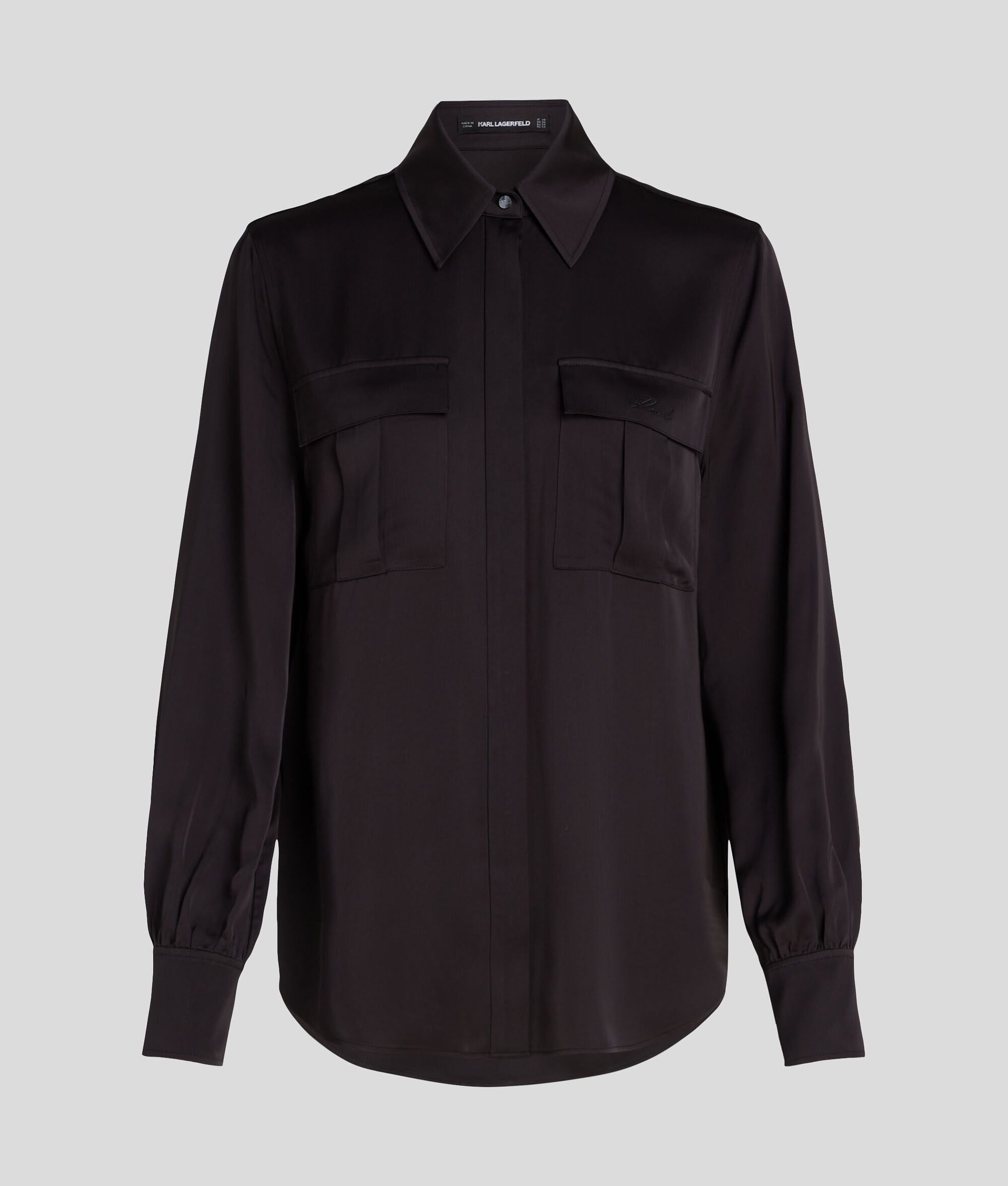 (image for) Stylish SATIN CARGO SHIRT